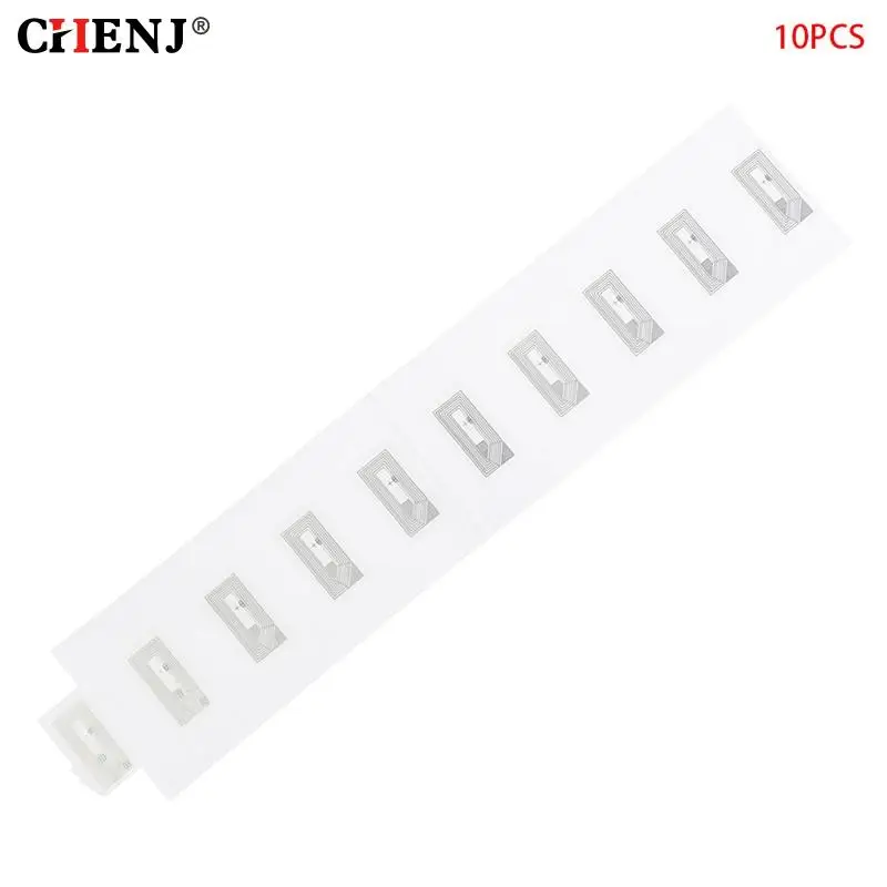 10Pcs NFC Chip Ntag213 Sticker Wet Inlay 2*1cm 13.56MHz RFID NTAG213 Label Tag