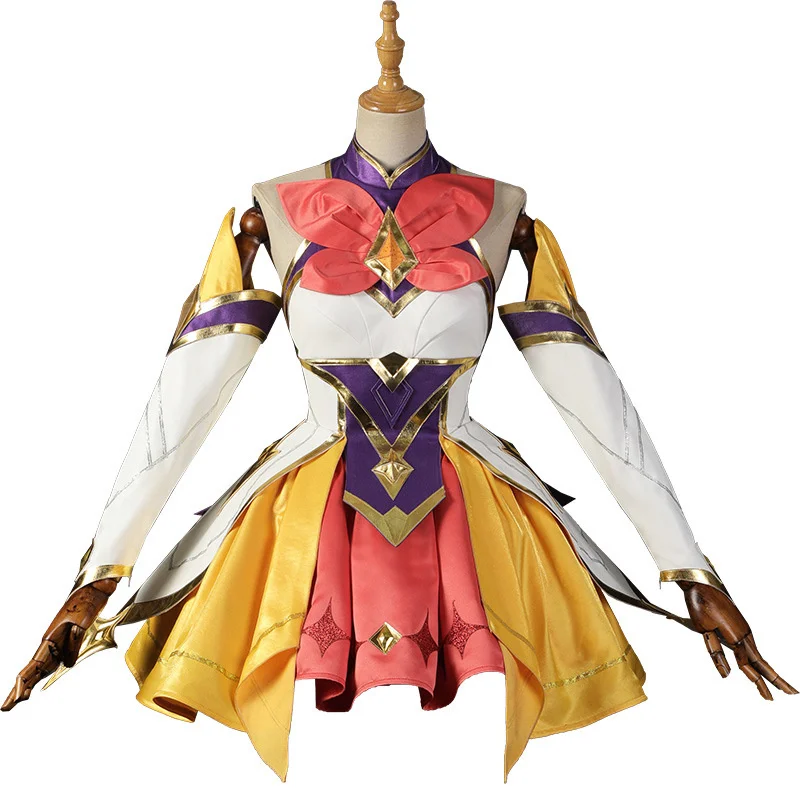 Game LOL Star Guardian Seraphine Cosplay Sexy Women Set Costume  Outfit Halloween Carnival Suit