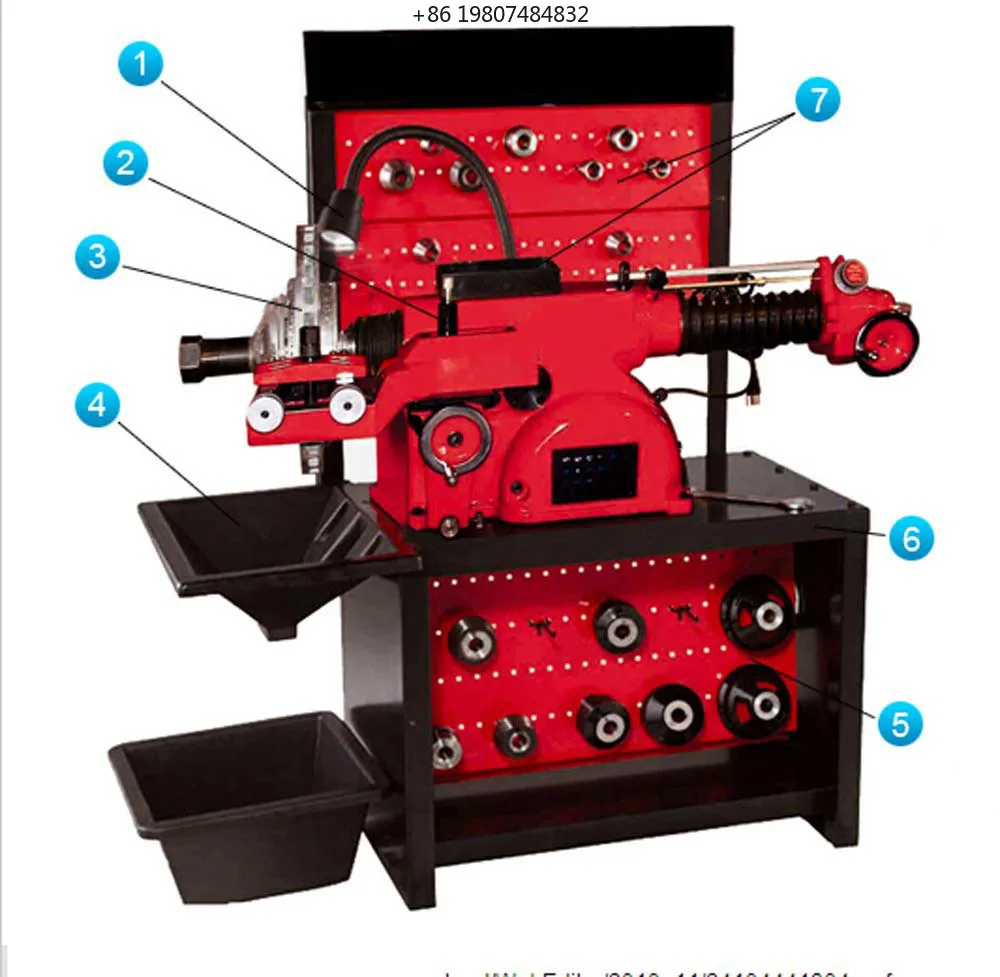 Aliexpress Hot Sale Car Brake Disc Drum Lathe, Automotive Repair Machine for Brake Drum Repair