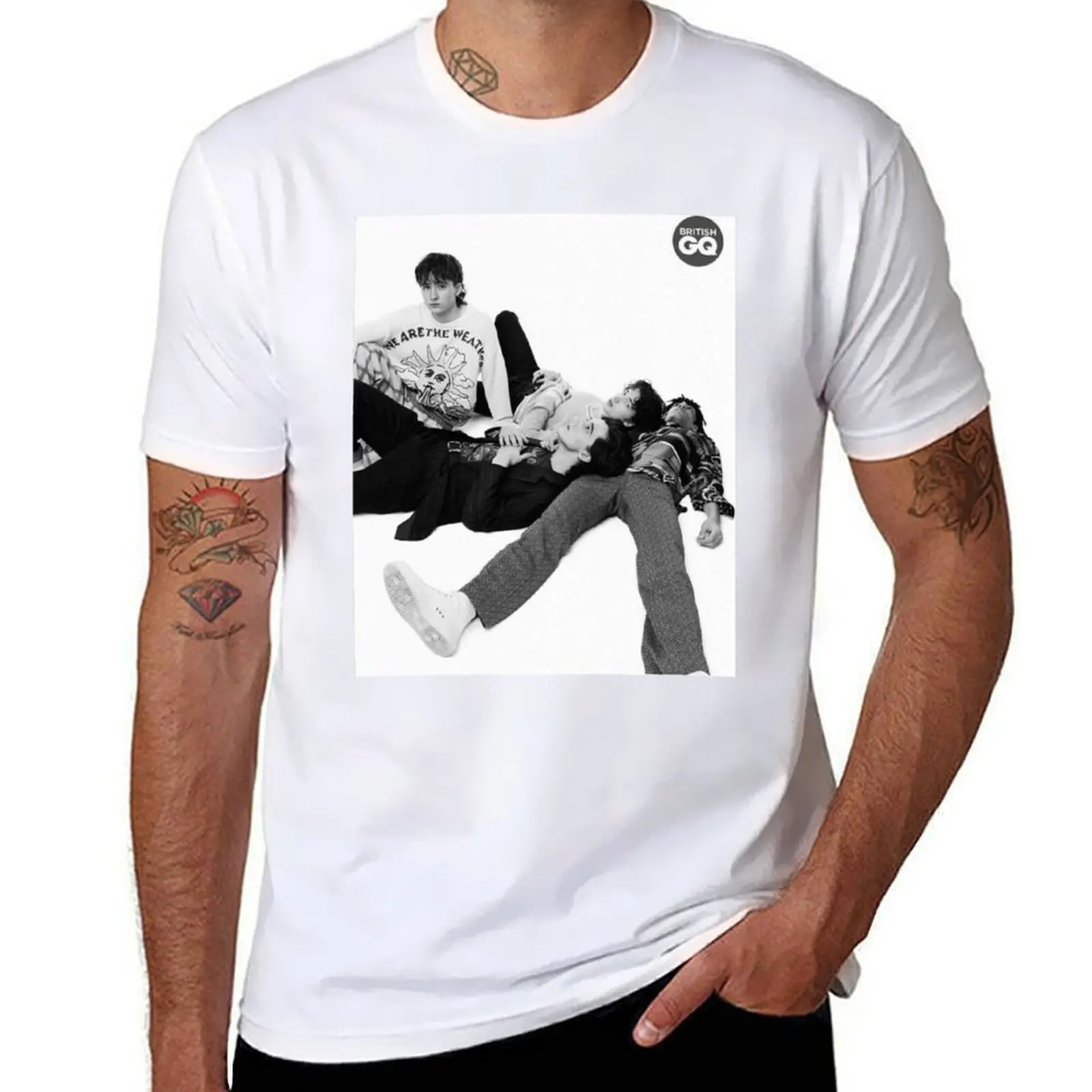 

Inhaler Band T-Shirt t shirts for man slim fit man t shirts high quality luxury brand T-Shirt