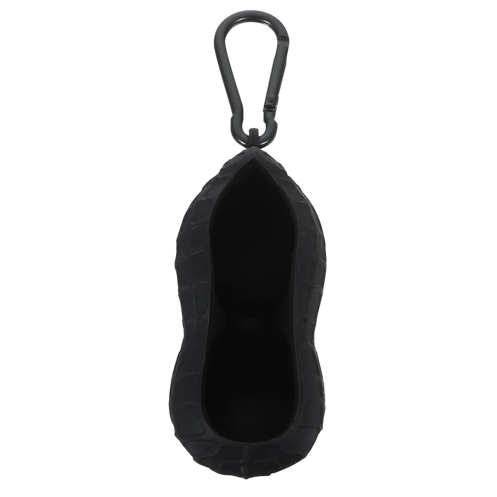 Golfs Ball Sleeve Silicone Wear Resistant Golf Ball Protector Portable Holder Carabiner Keychain Golf Accessories for Men