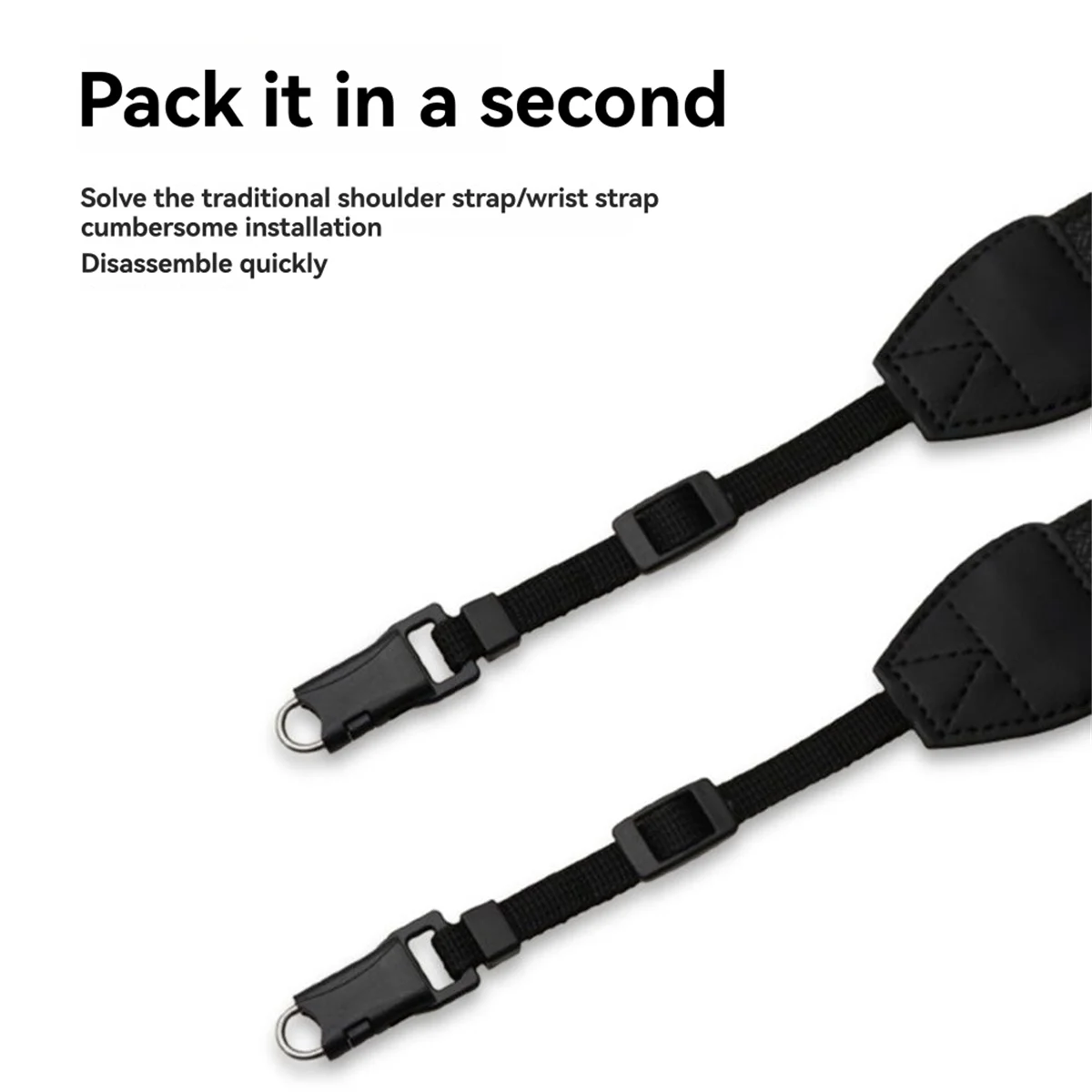 موصل كاميرا سريع التحرير بإبزيم حزام الكتف والرقبة لهاتف Sony Fujifilm SLR Nikon