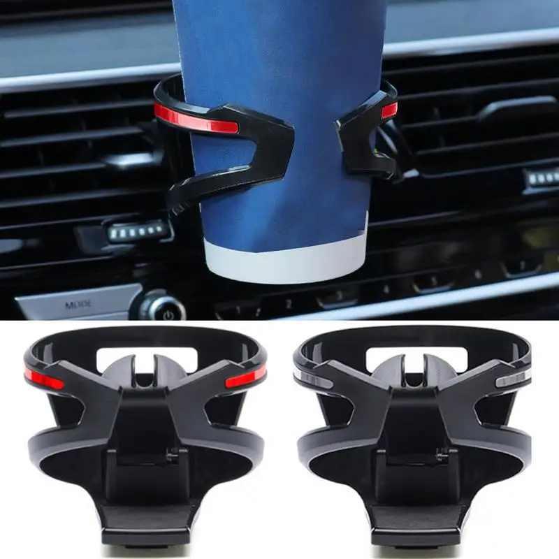 Car Air Vent Cup Holder Car Drink bottle Holder Adjustable Multifunctional Car Outlet Air Vent bottle Mount With Clips