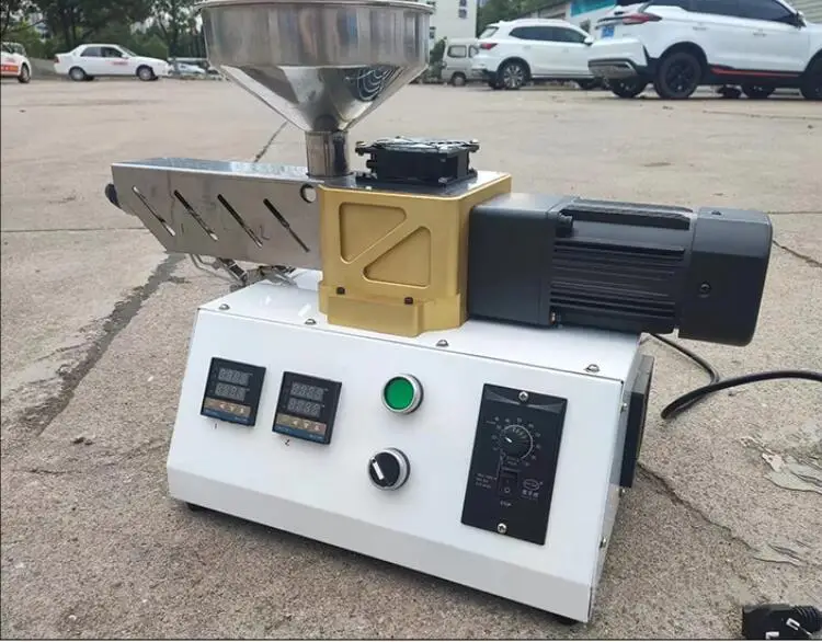 experimental plastic Extruder machine Single Screw Extruder plastic 3D printed line Polymer Injection Molding Crusher Traction