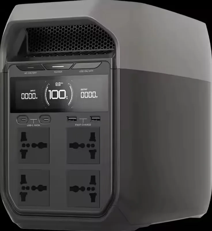 

Factory-Sold DELTA3Plus Series Portable Station Pure Sine Wave Inverter External Battery MPPT Controller for Solar Panel Car