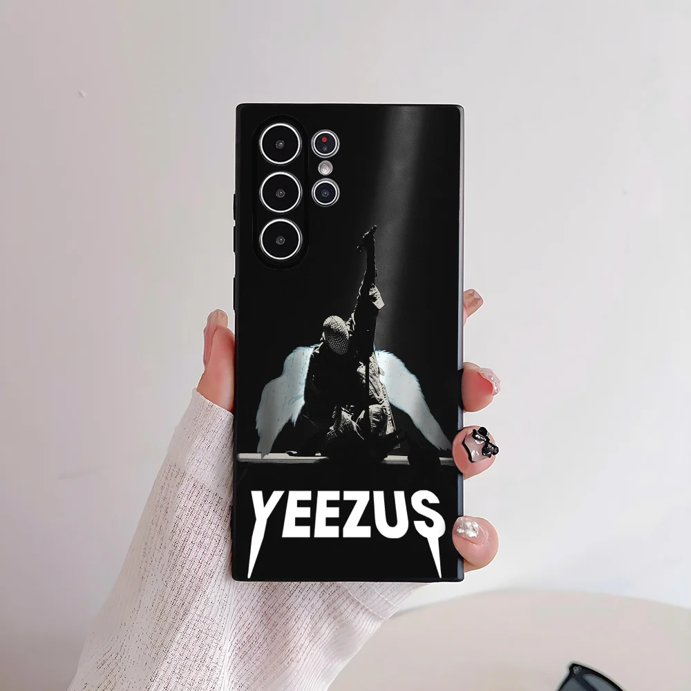 

Rapper K-Kanye West Ye Phone Case For Samsung Galaxy S25 S24 S22 S23 Ultra S21 S20 Plus 5G Frosted Non-Slip Full Cover Soft Case
