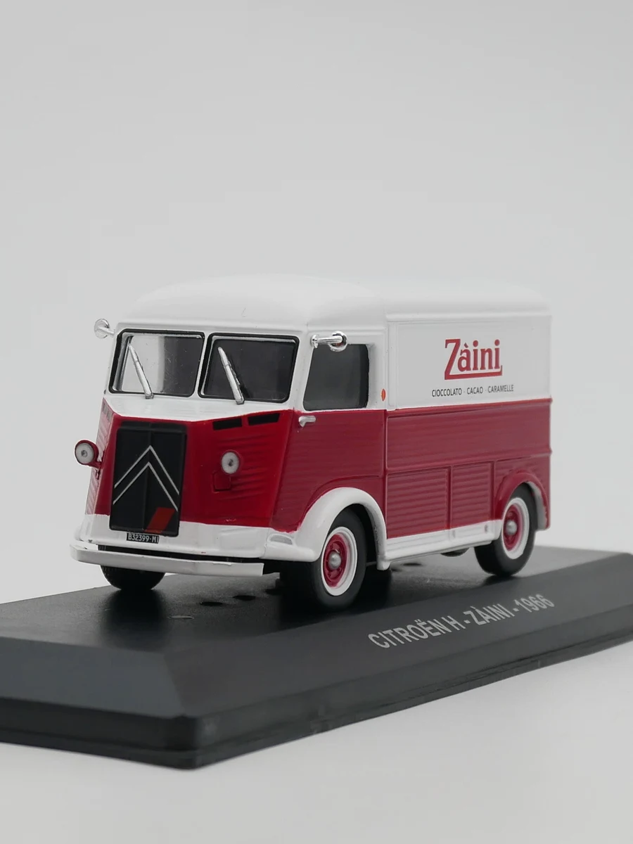 Diecast Ixo Escala 1:43 Citroen Tipo H ZAINI 1966 Citroen H Van Publicidade Modelo de Carro Liga Modelo de Carro Brinquedo Colecionável Lembrança