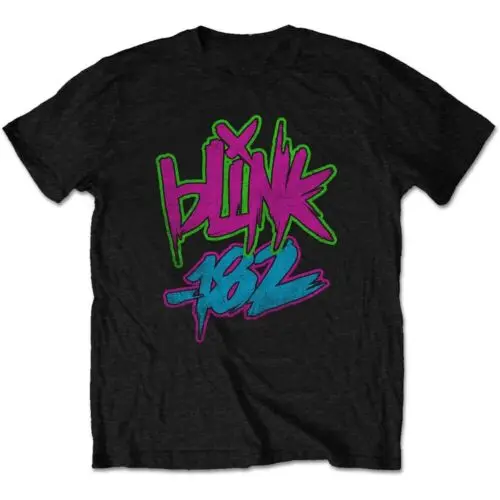 

Blink 182 Unisex T-Shirt Neon logo