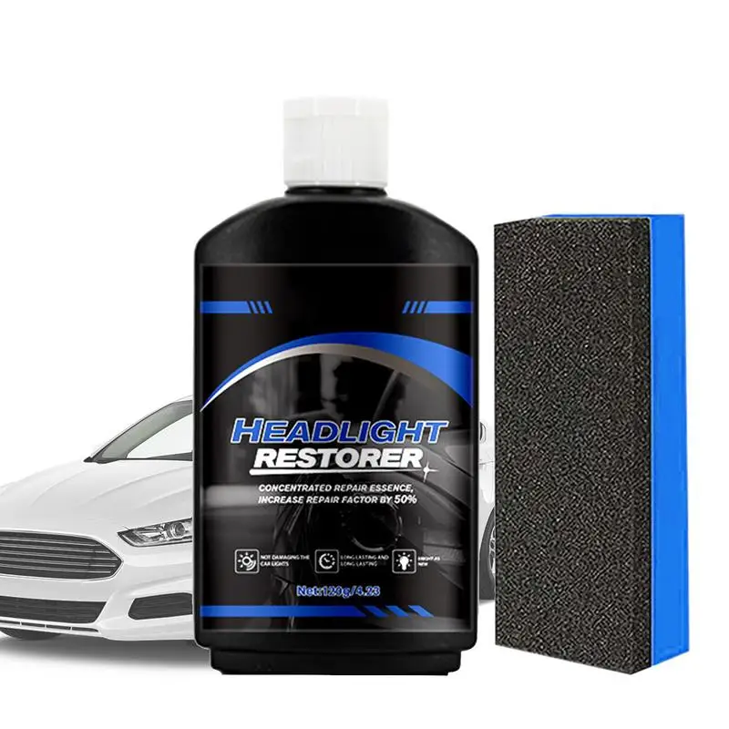 Car Headlight Coating Headlight Cleaner Cream Renewal Refurbishment Powerful Automotive Lights Restorer Headlights Lens