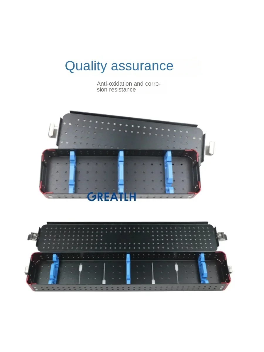 Endoscope sterilization box, stainless steel, high temperature and high pressure resistance