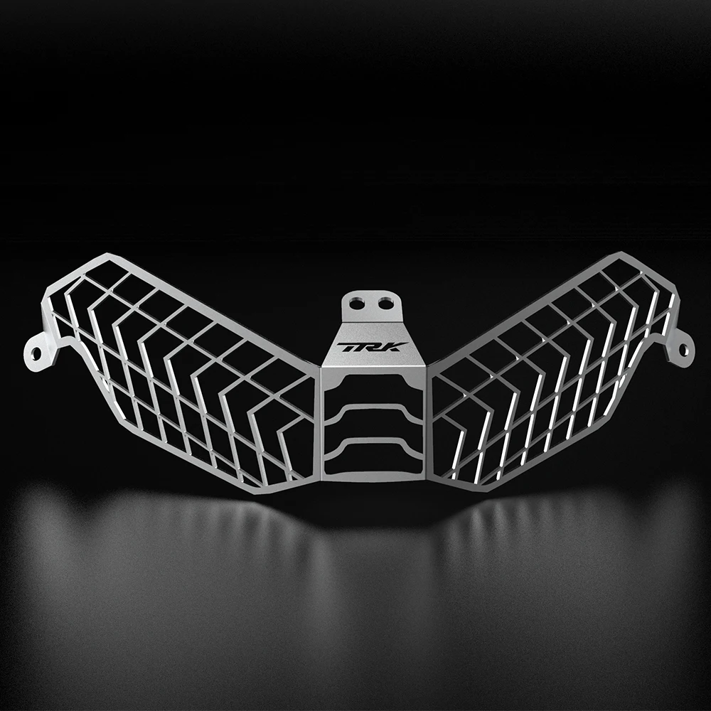 غطاء شبكة المصابيح الأمامية لبينيلي TRK X ، ملحقات الدراجات النارية ، واقي الشواية ، TRK 702X ، TRK702 X ،-way #5