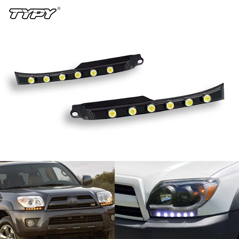 

TYPY для Toyota 4Runner 4 Runner 2006 2007 2008 2009 дневные ходовые огни светодиодные DRL запуск анимация указатель поворота 12 В