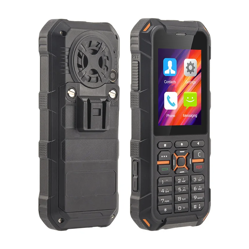 Intercomunicador 4G UNIWA F20 Tela sensível ao toque de 2,4 polegadas Android Smart Handheld Walkie Talkie 4G PoC Rádio PTT