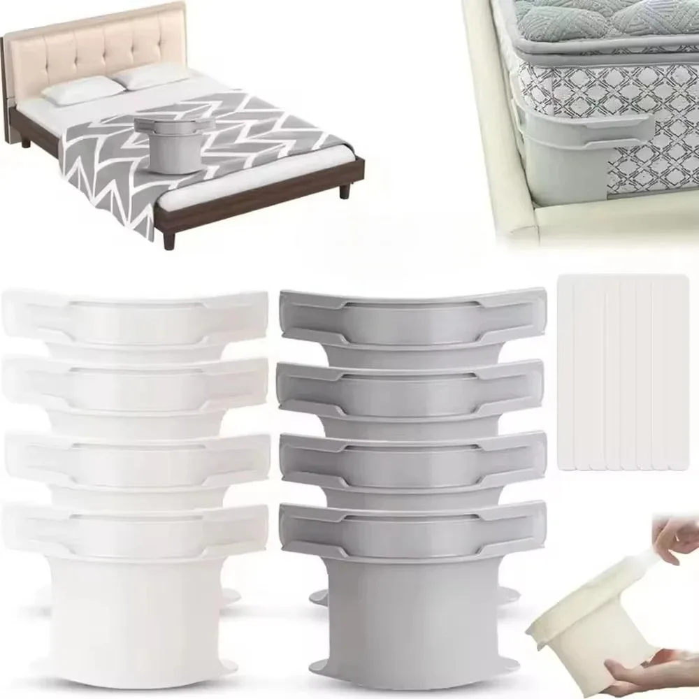 4/8pcs Bed Corner Sheet Grippers Straps Heavy Duty Mattress Straps for All Sheet Sizes, Non-Slip Sheet Holders Secure Bed Sheets