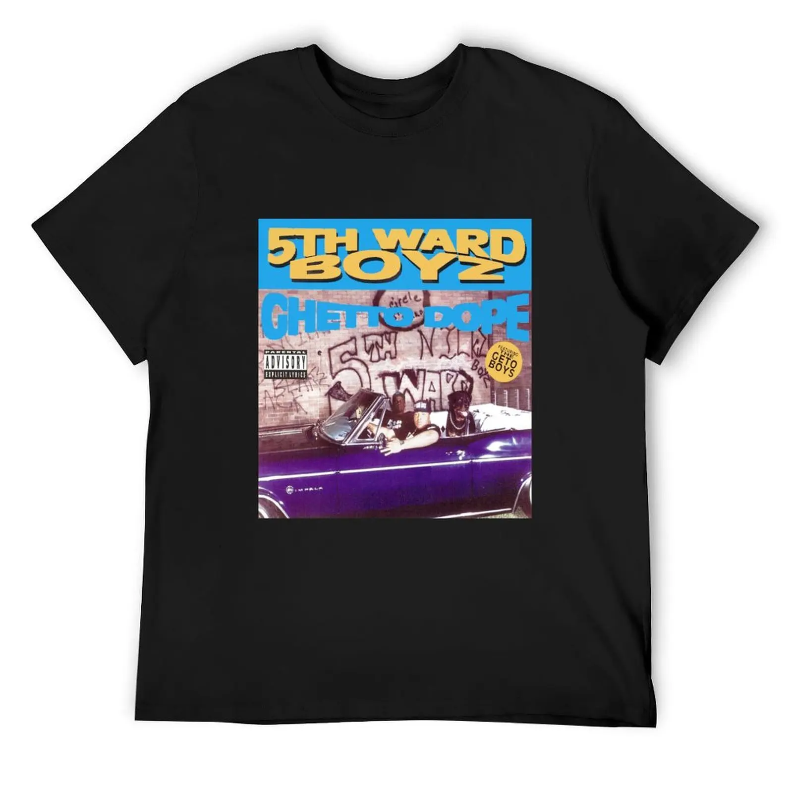 

5th Ward Boyz Southern Underground Hip Hop Ghetto Dope 1993 T-Shirt T-shirts man T-shirts oversize plain black t shirts men