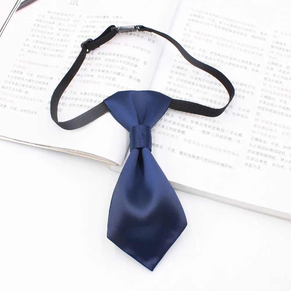 Fashion Black Navy Red Short Ties For Men Women Student JK College School Party Small Necktie Female Butterfly Shirt Accessories