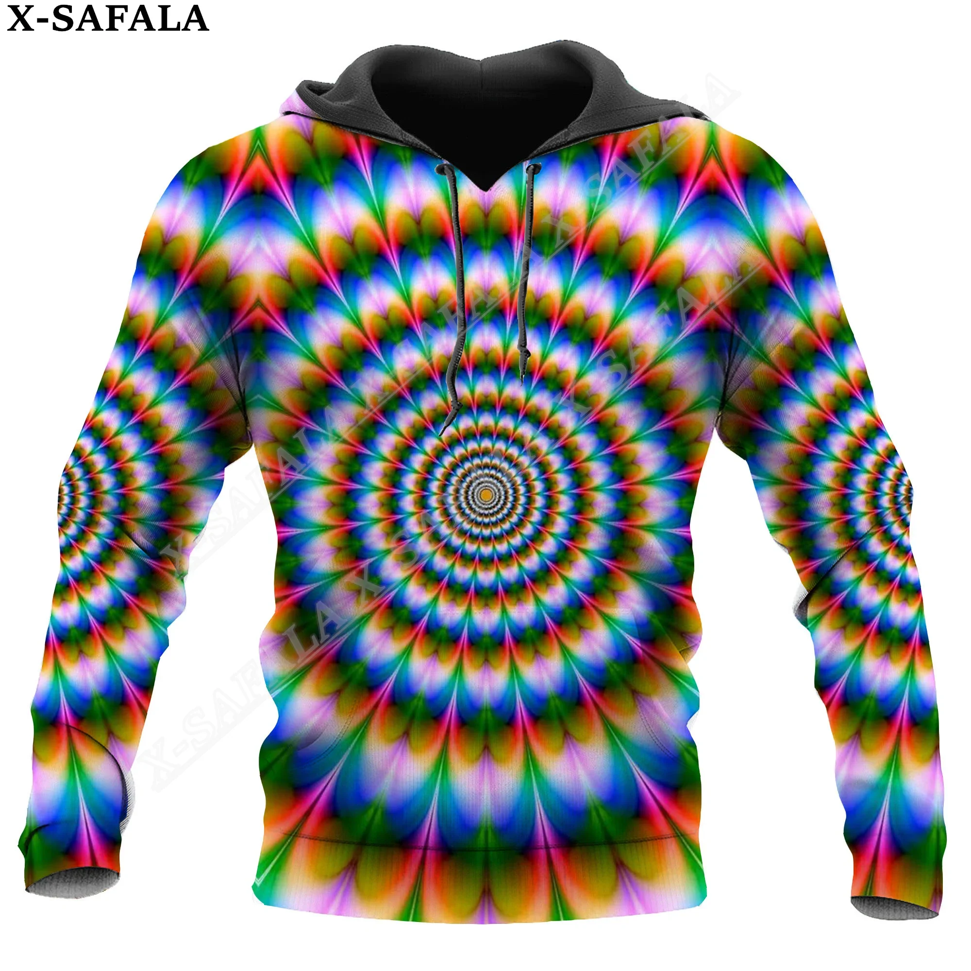 

Hippie Psychedelic Colorful Trippy 3D Print Zipper Hoodie Man Female Pullover Sweatshirt Hooded Jacket Jersey Coat Tracksuits-7