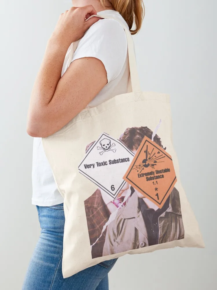 

When Mr Toxic met Mr Unstable Tote Bag custom canvas bag Shopper bag Large bags for women canvas tote bags