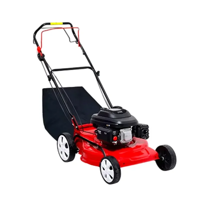 Commercial Self Propelled Push Lawn Mower for Garden Grass Cutting Adjustable Height Grass Cutter