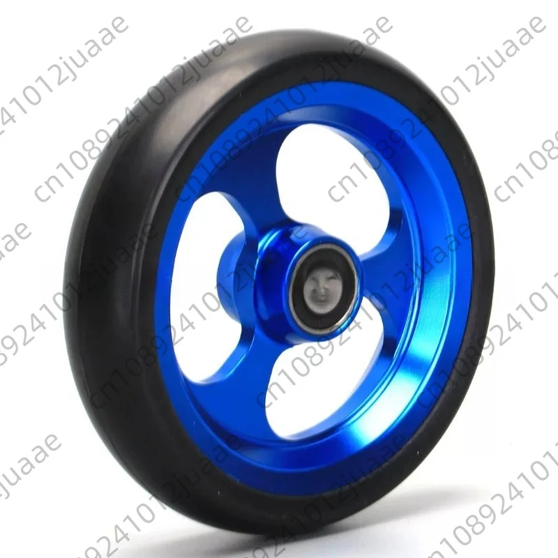 4 Inch 5 Inch Aluminum Alloy Front Wheel Casters High Speed Wear Resistant Sports Wheelchair Replacement Accessories
