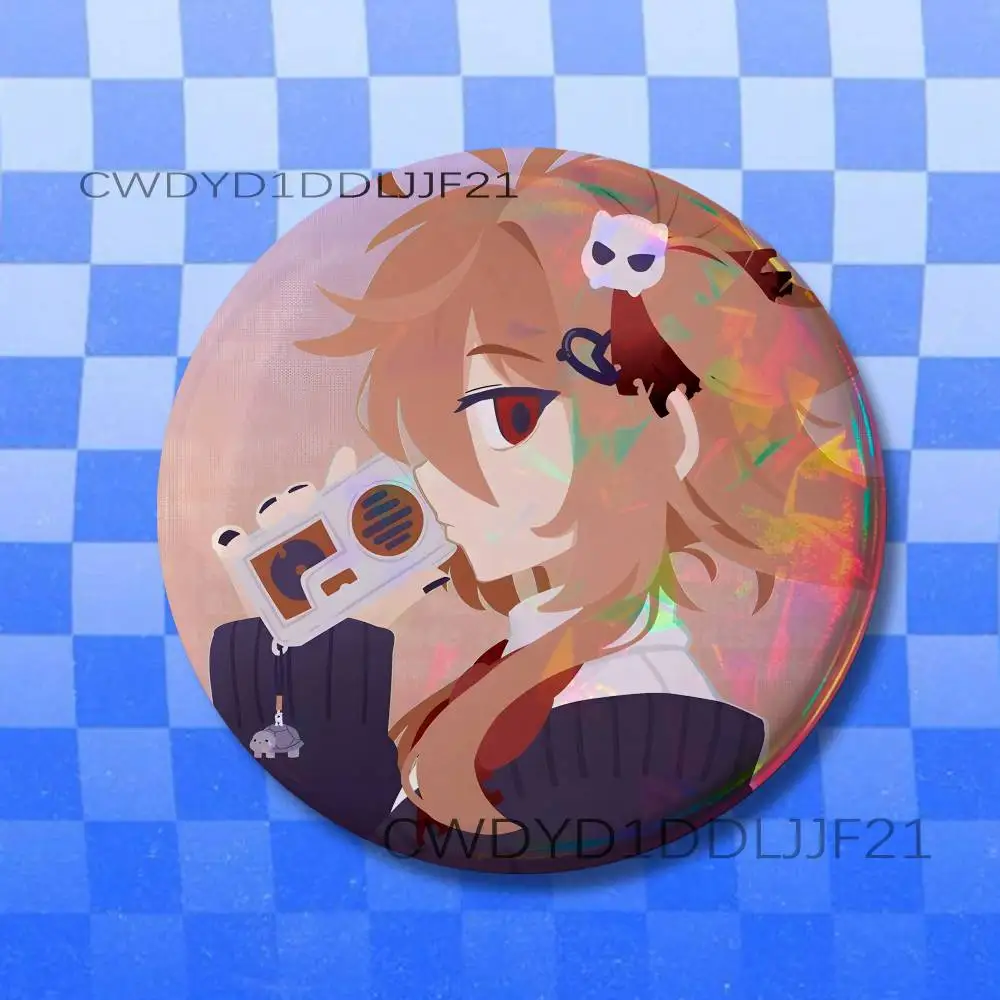 Neuro Sama Vtuber Badge Handmade Button Brooch for Backpack Hat Shirt Accessories Gifts