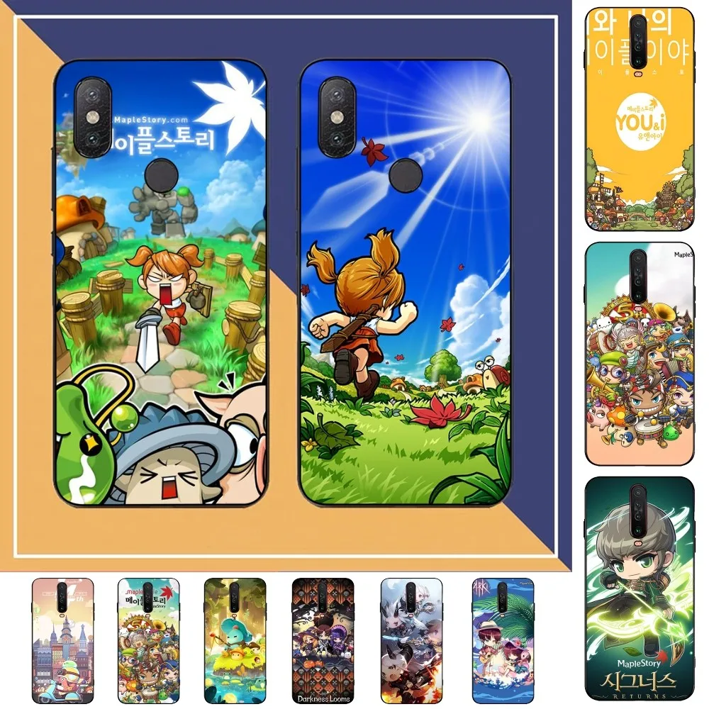 MapleStory Game Phone Case For Redmi Note 4 X 5 A 6 7 8 Pro T 9 Pro 9S 10 Pro 11 Pro 11S 11Epro PocoM3pro