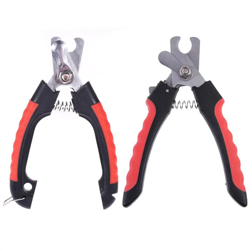 Stainless Steel Pet Nail Clipper Cutter Professional Animal Pet Grooming Scissor for Small Puppy Dog Cats with Nail File Trimmer