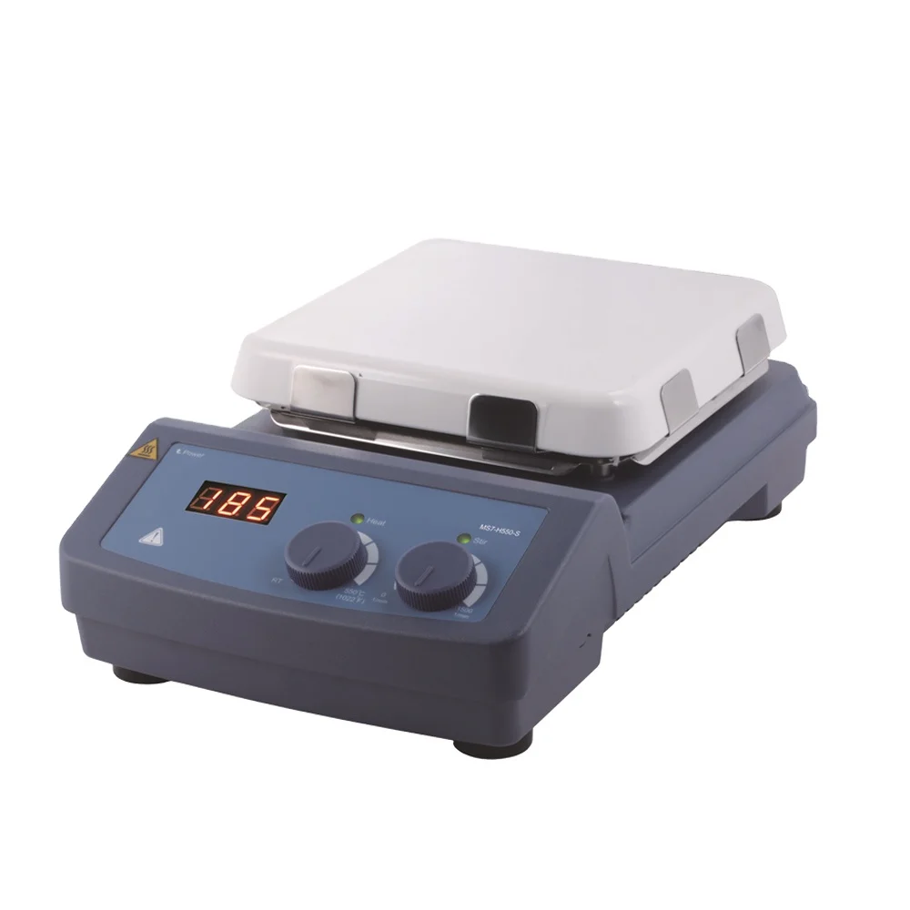 

MS7-H550-S 550C Laboratory Heating Magnetic Stirrer LED Digital Magnetic Hotplate Stirrer