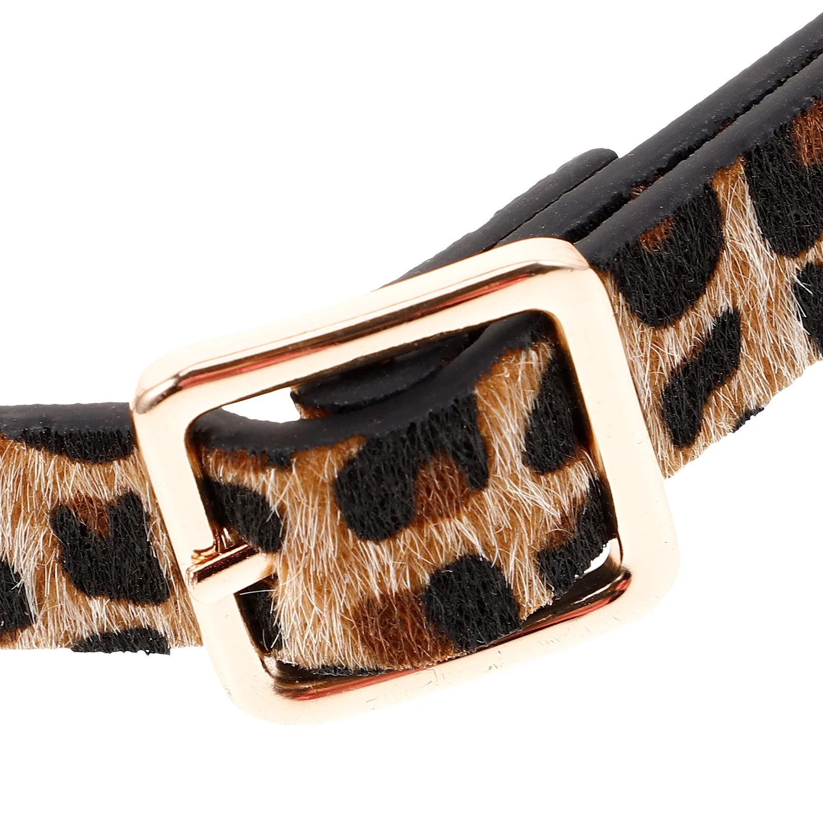 

Leopard Print Belt for Women Fashion Belts Ladies Trousers Waist Vintage PU Stylish Accessories Jeans Gifts