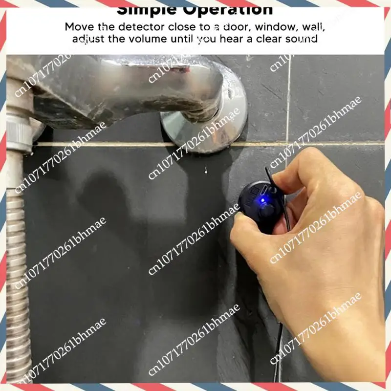 

-A21Z настенный детектор утечки трубы, чистый звукочувствительный прибор для утечки воды, монитор утечки подземных водопроводных труб для дома