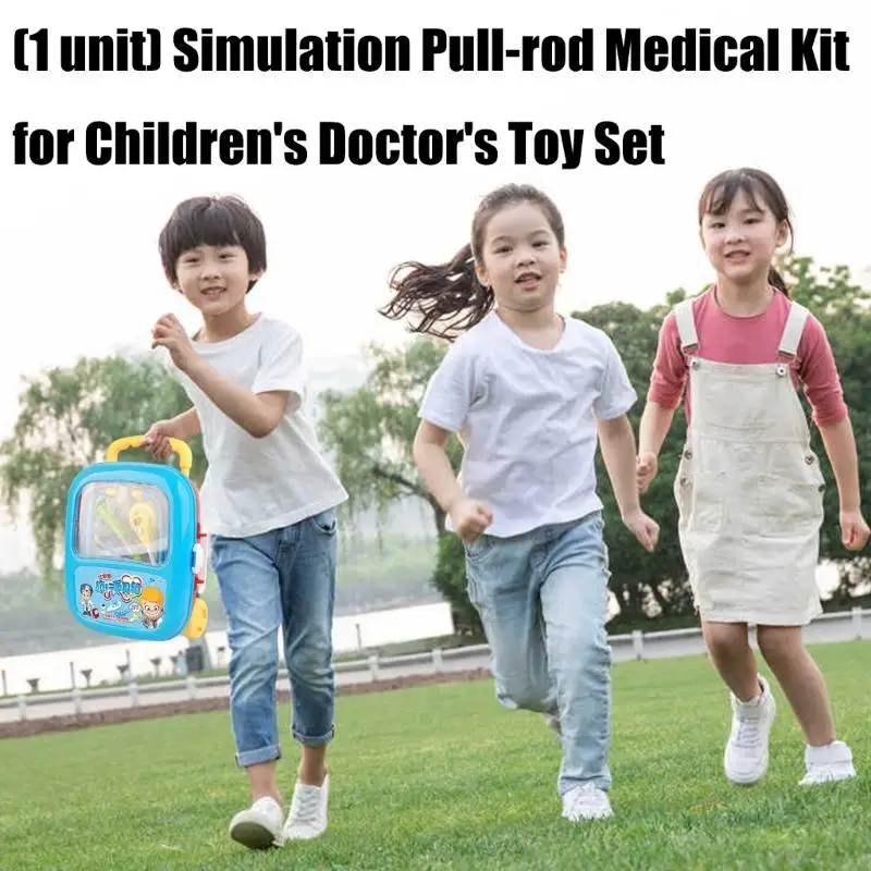 مجموعة أدوات الطبيب للأطفال من كورب مع أدوات طبية وإكسسوارات حقيبة لعبة التظاهر للعب الأدوار للأطفال الصغار في الأماكن المغلقة #1