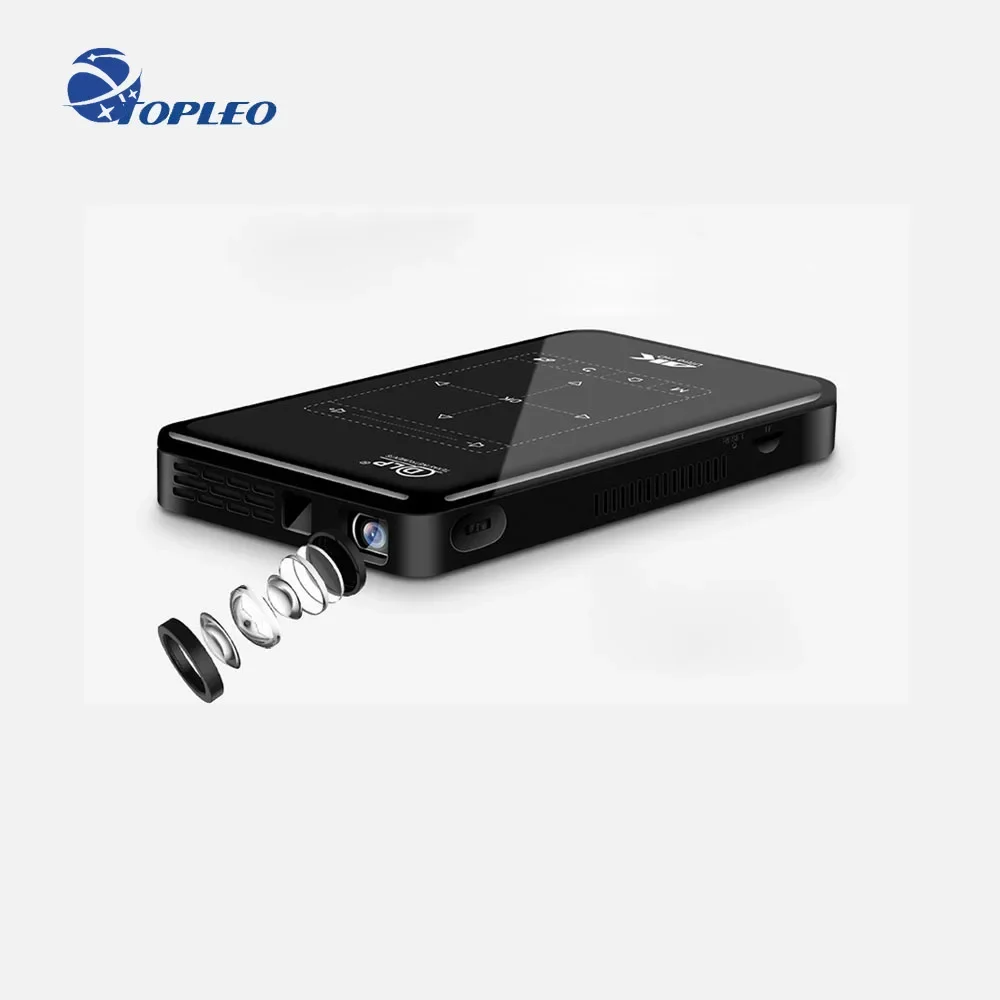 

Factory Direct 1GB RAM 8GB ROM Support TF Card touch keys T9 II S905X Mini Portable DLP Full HD Projector