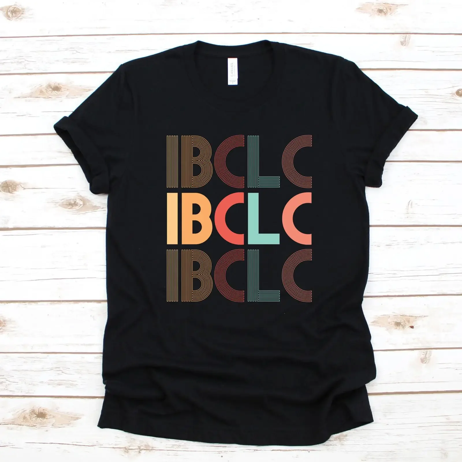 Retro IBCLC Lactation Consultant T shirt Breastfeeding Counselor Nursing Support for Specialist vintage Washed streetwear