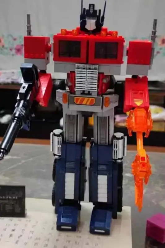 جديد 2025 1508 قطعة ألعاب سيارات روبوت أوبتيموس برايم كتل 10302 شاحنة تحول أوتوبوت تشوه أفلام هدية للأطفال