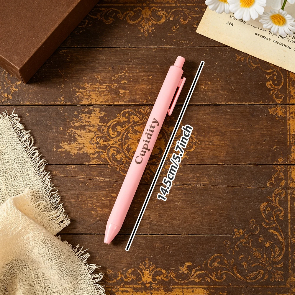 Personalized Custom Multicolor Ballpoint Pen Engraved Name Bridesmaid Gift Set Wedding Party Favor
