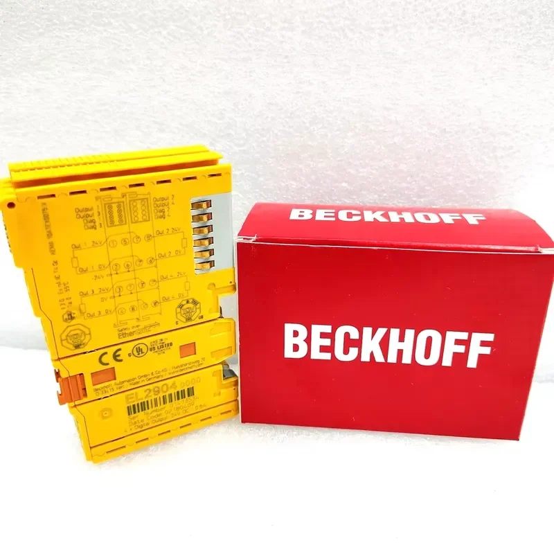 New Plc Beckhoff El2904 Ethercat Terminal 4-channel Digital Output 24 V 0.5 a Stock in Warehouse