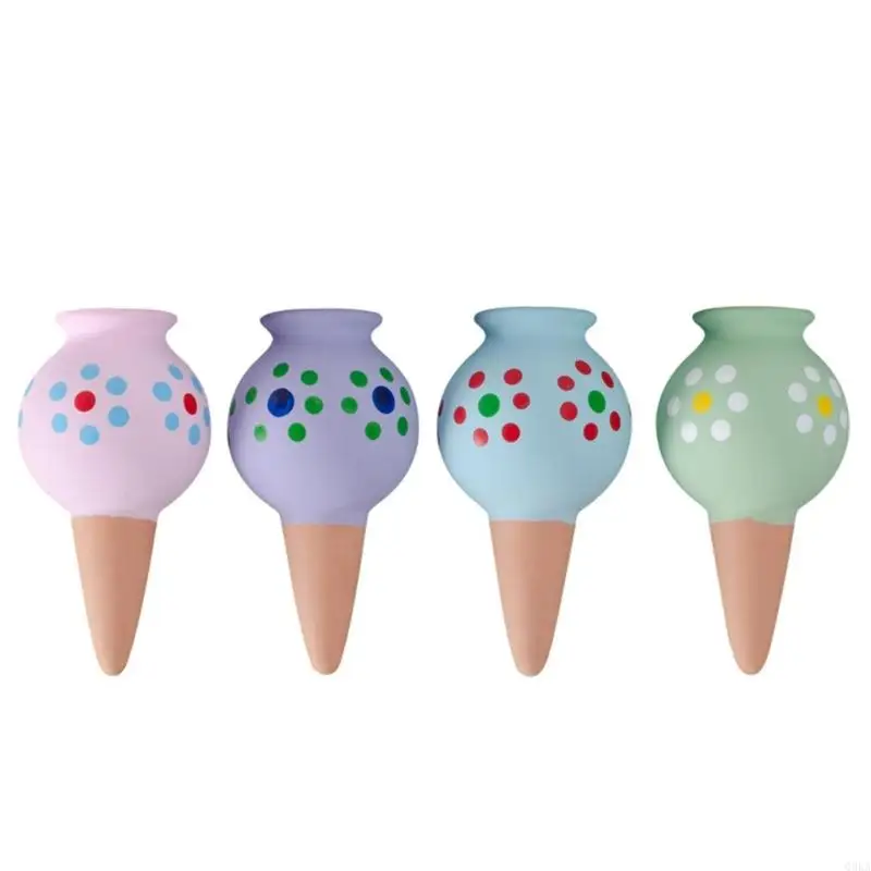 

Q0KA Home Garden Plant Waterers Watering Hydrospikes Systems Automatic Soil Moisture Regulators for Efficient Plant Care 4pcs