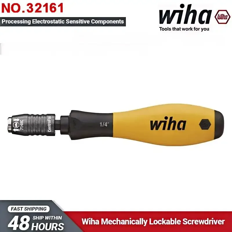 Wiha NO.32161 Screwdriver tool with Bit Holder 1/4