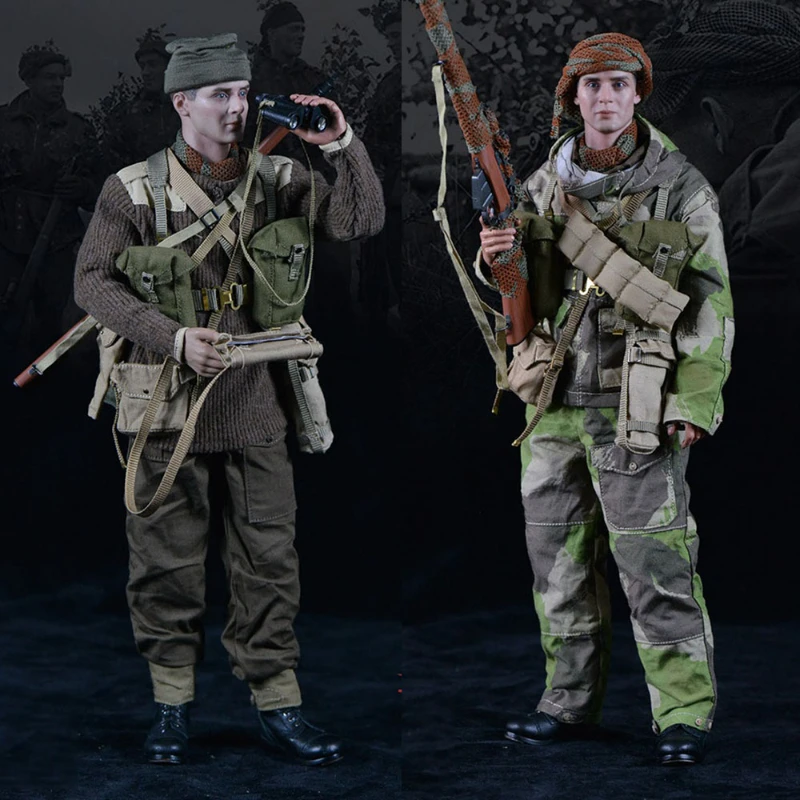 1/6 Scale UJINDOU UD9018 British Commando Sniper 1944 Male Soldier 12 Inch Action Figure Full Set For Fans Gift Collection Dolls