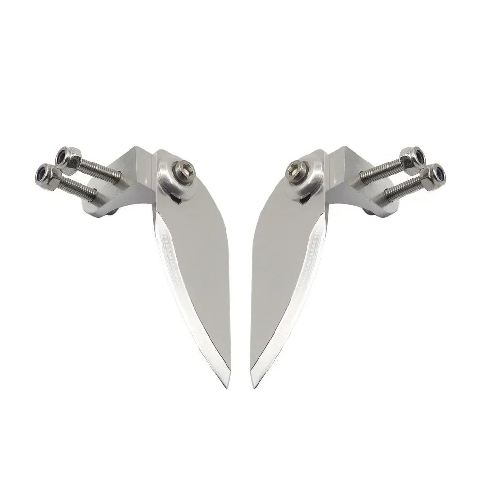 65x25 مللي متر RC نموذج قارب سكين المياه بدوره زعانف مساعد Waterjet ل 75-85 سنتيمتر الكهربائية نيترو الطاقة قوارب التحكم عن بعد #6