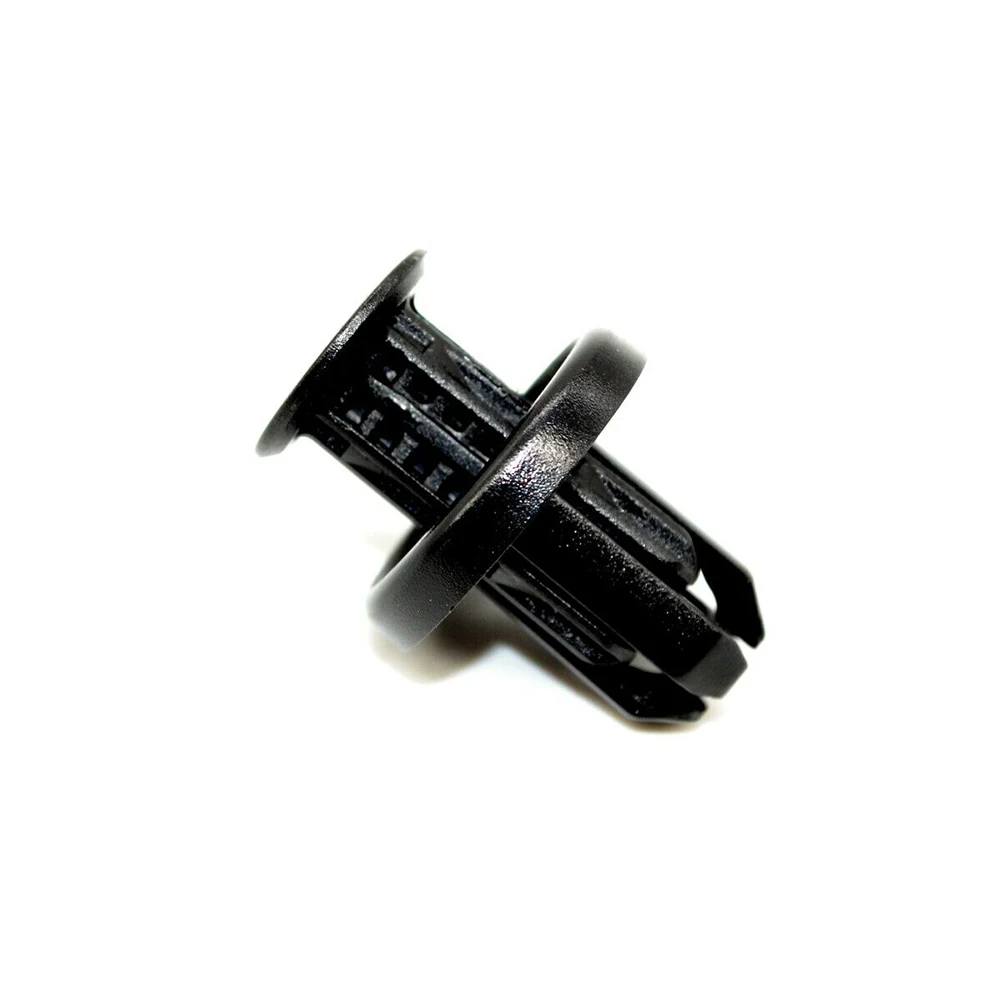 Wheel Well Liner Bumper Longlife Nylon Push-Type Retainer Clips Under Cover Retainer Clip Black Corrosion-resistance