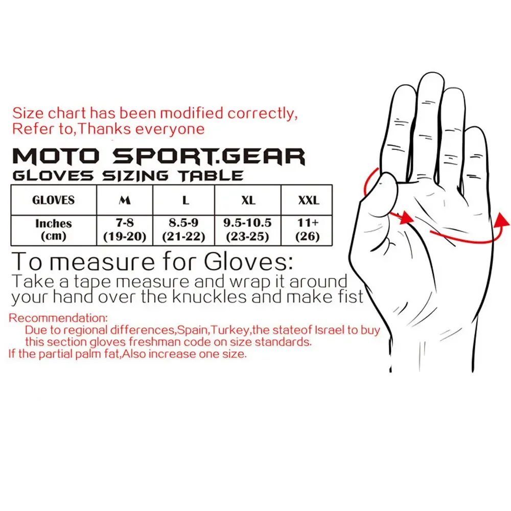 1 Pasang Sarung Tangan Motor Setengah Jari Pria Sarung Tangan Balap Musim Panas Lintas Negara Anti Jatuh Bersirkulasi Peredam Kejut M/L/XL/XXL