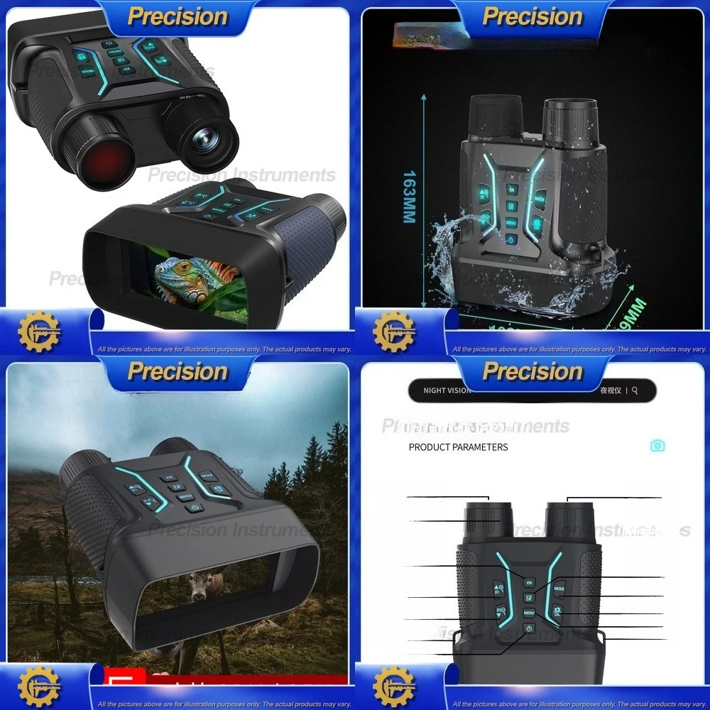 

2026 4.5 Inch 4K Night Vision Binoculars with Camera and Video Recording Outdoor High Definition Infrared Bird Watching