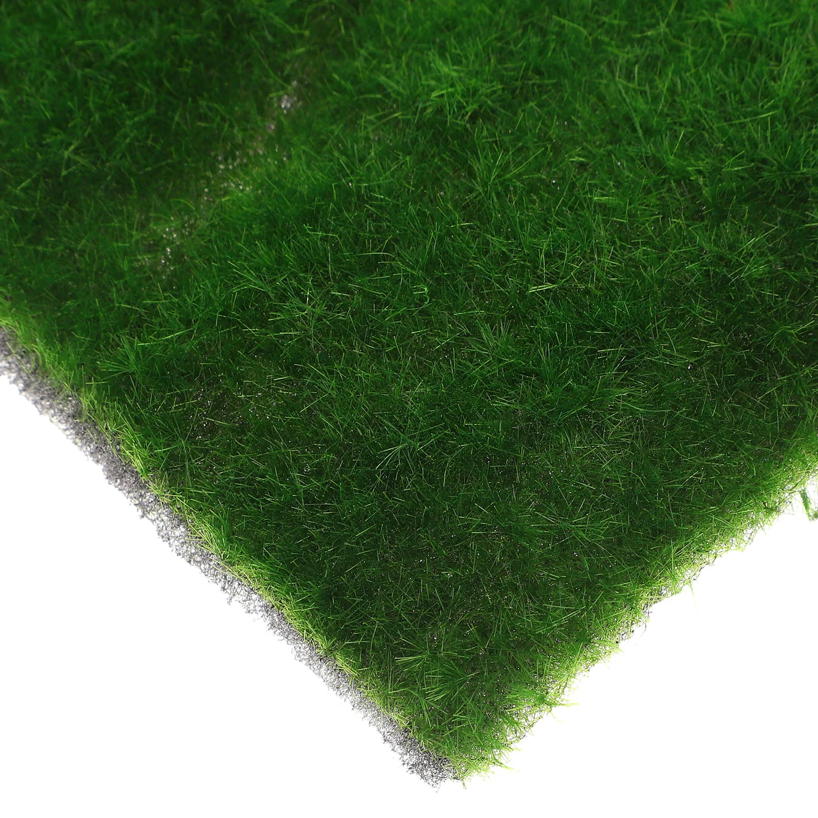 Checkered Simulated Fake Moss Home Accessories Artificial Grass Diorama Terrain Mats Plastic Turf