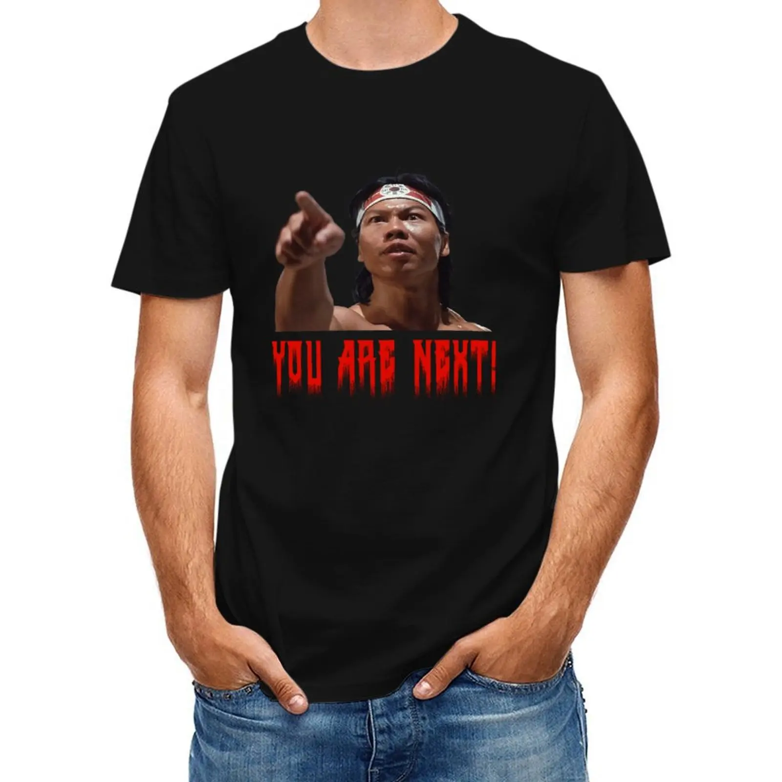 Ты следующий! Bloodsport, Chong Li-Bolo Yeung Active(1) футболка забавные футболки с мемми забавная футболка мужские футболки высшего качества