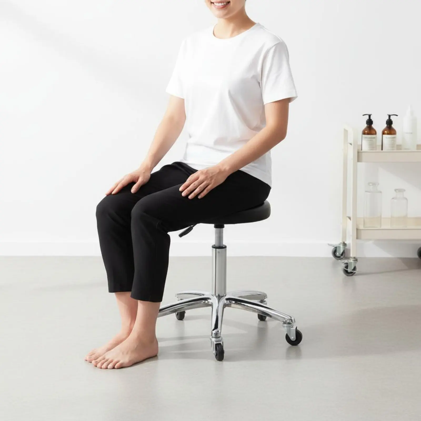 round-adjustable-height-stool-silver-base-drafting-chair-seating-furniture-for-workshop