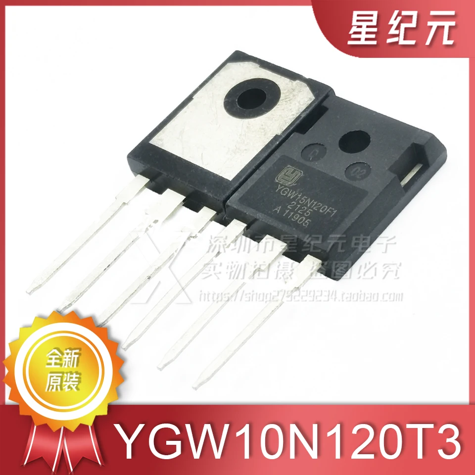 

[IN STOCK]1 Piece YGW10N120T3 IGBT Tube YGW10N120T3 TO-247 10A Brand-new Original
