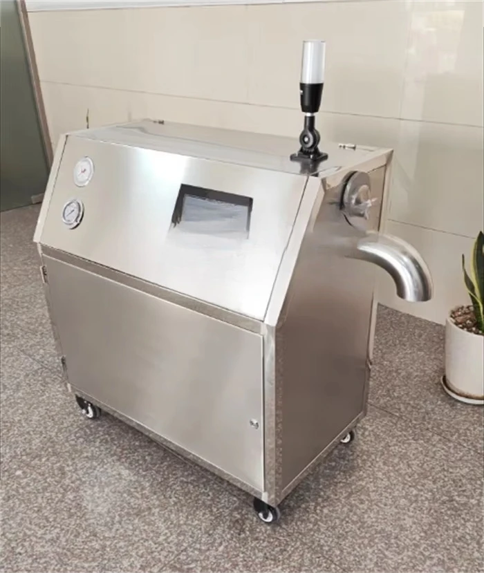 Automatic Dry-Ice-Making Machine 50kg 100kg 500kg 1000kg Storage Capacities Featuring Emerson Compressor Essential Core