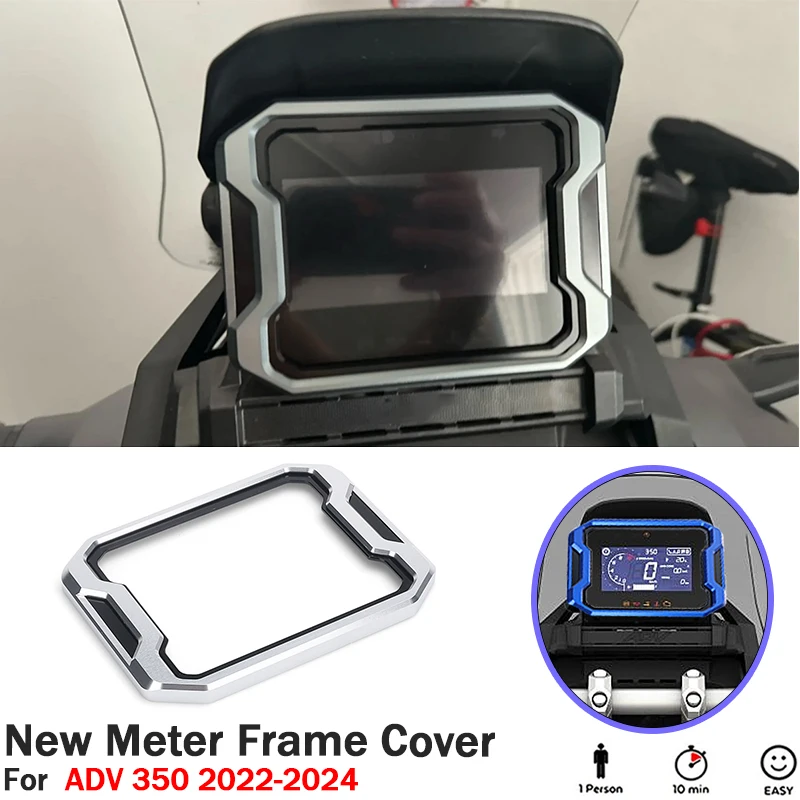 

For Honda ADV350 ADV160 adv350 ADV 350 adv160 2022 2023 Motorcycle Meter Frame Cover Instruments Protector Dashboard Guard