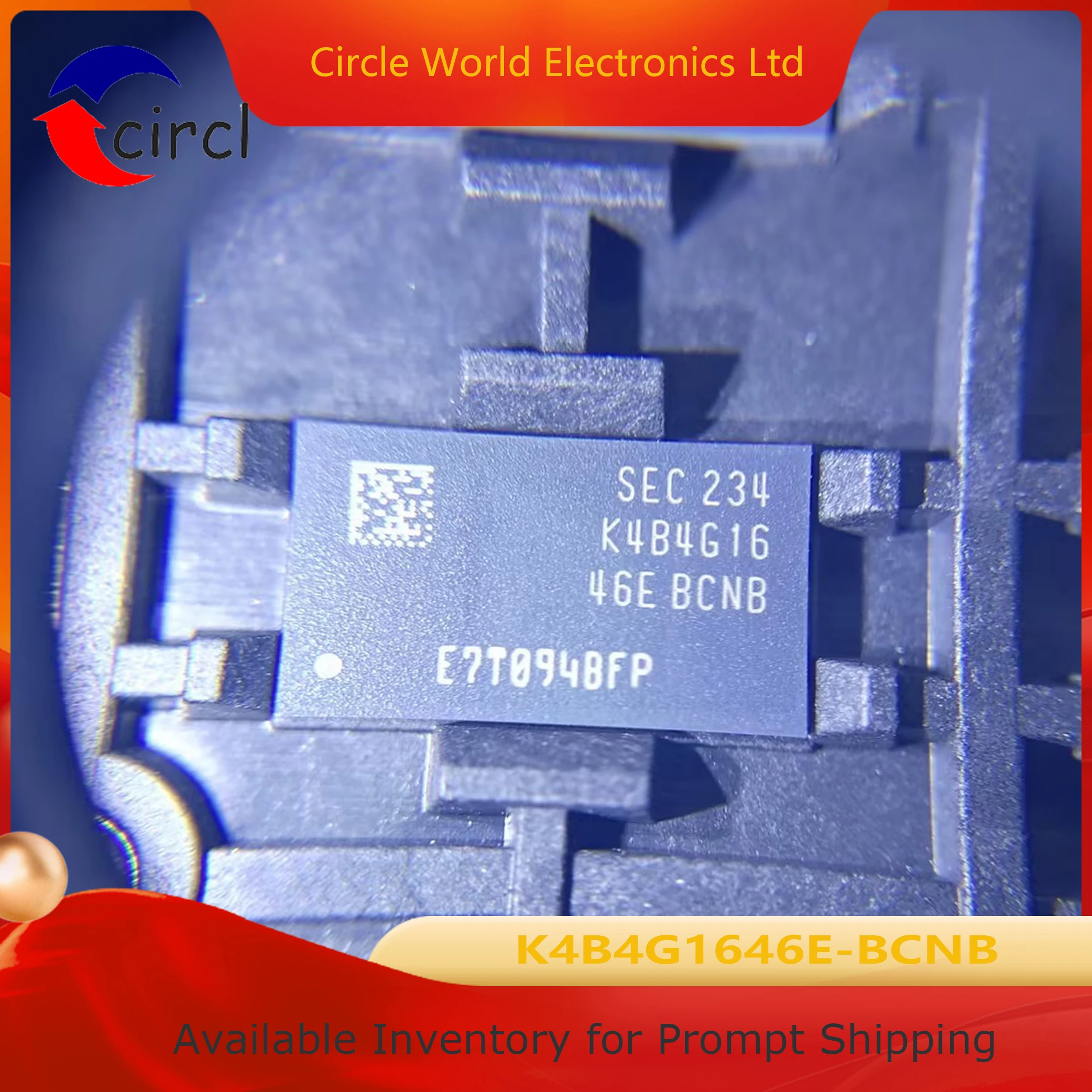 

Новая интегральная схема IC K4B4G1646E-BCNB DRAM Chip DDR3